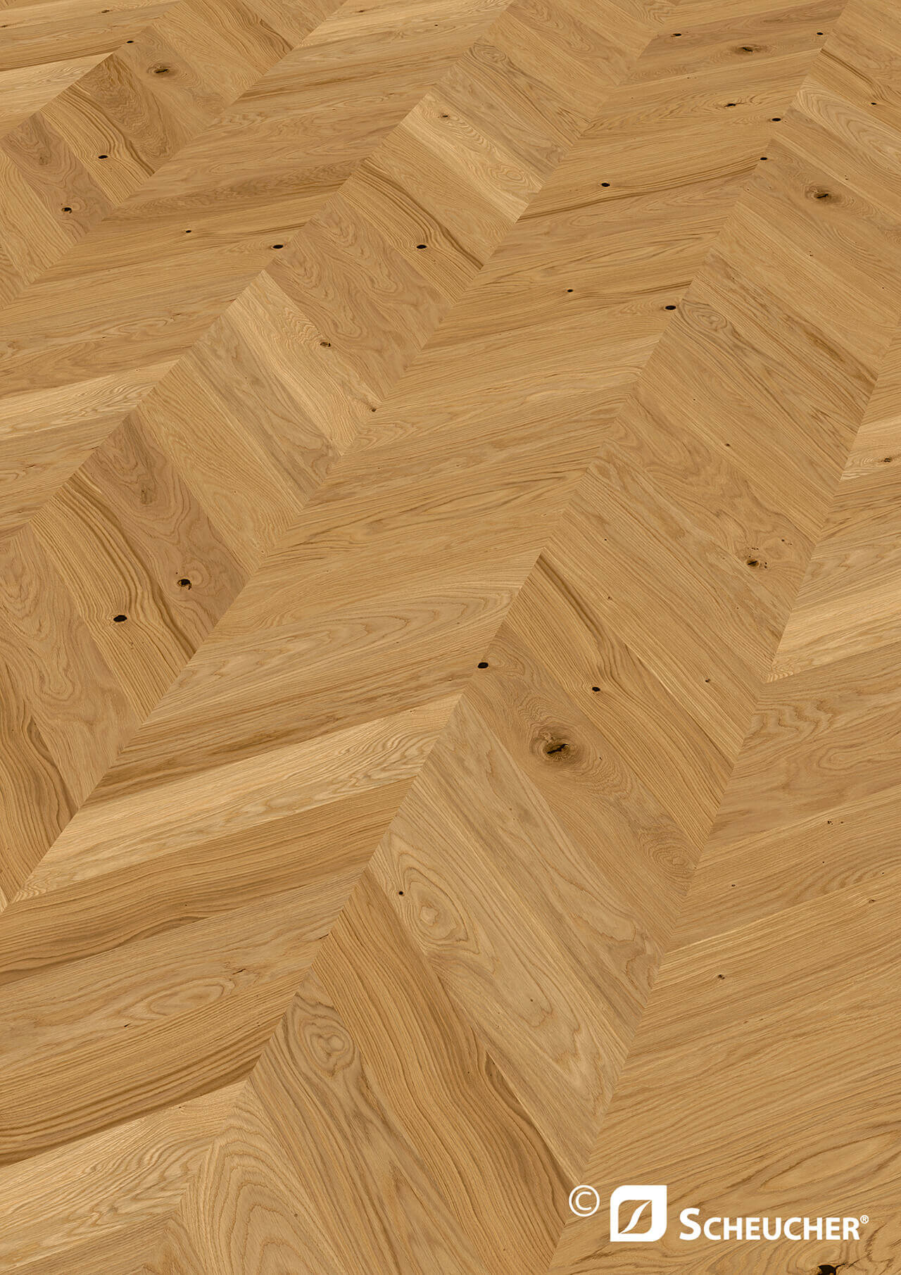 Fischgrät Multiflor 740 45°Eiche country natura