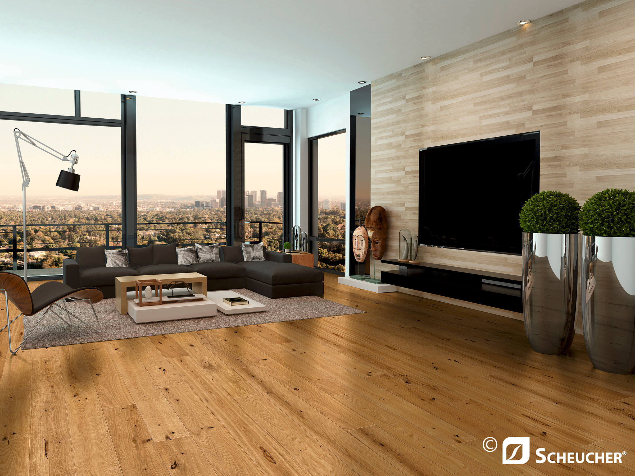 Penthouse mit Oberfläche Astig Akzent Valletta Seda