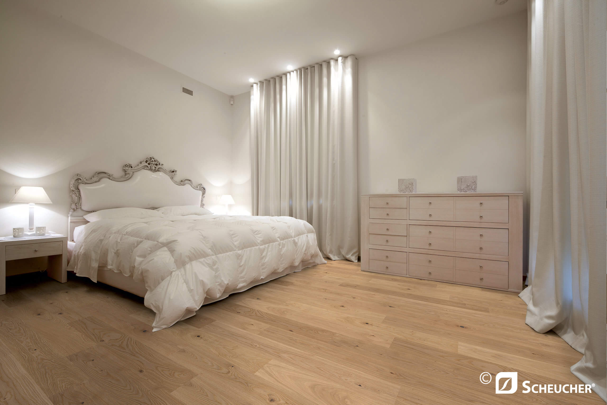 Schlafzimmer mit Eiche Country perla valletta