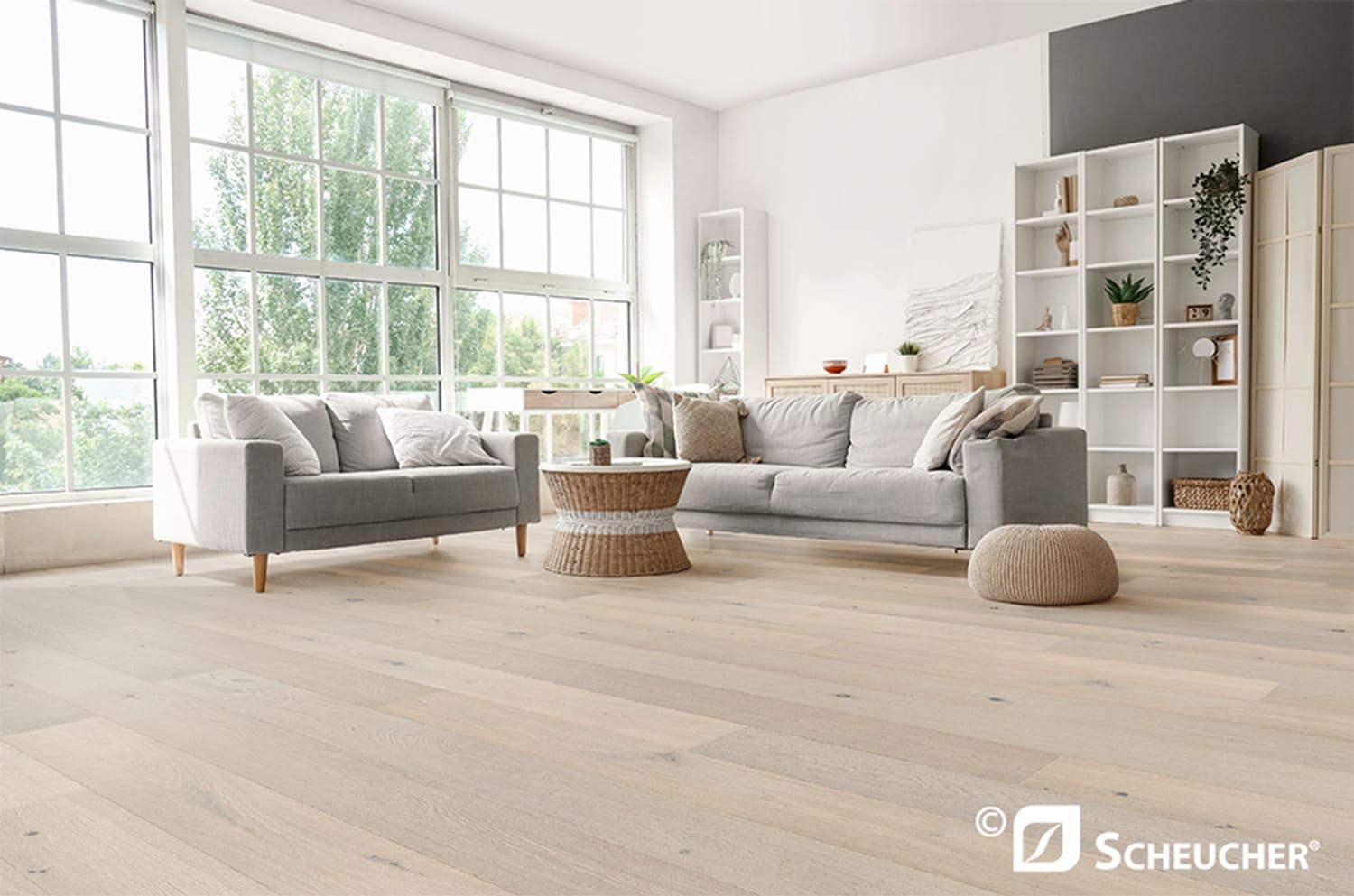 Scheucher Parkett Landhausdiele Eiche MENORCA