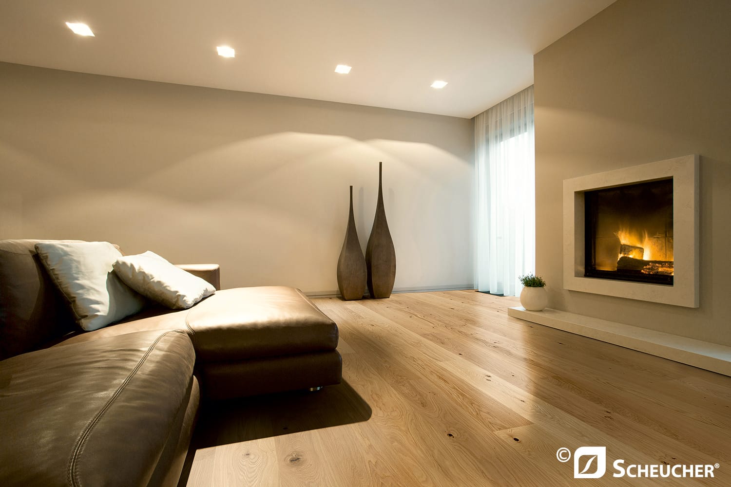 Scheucher Parkett Landhausdiele XL 2400 Eiche Country